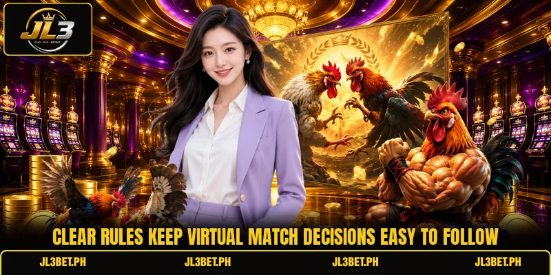 Clear rules keep virtual match decisions easy to follow