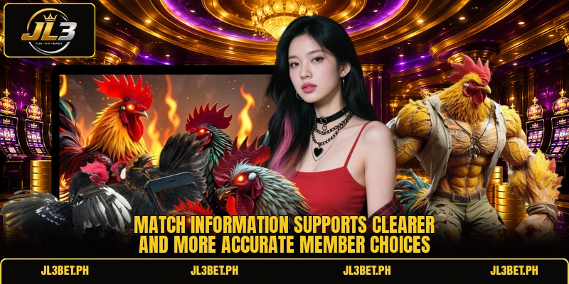 Match information supports clearer and more accurate member choices