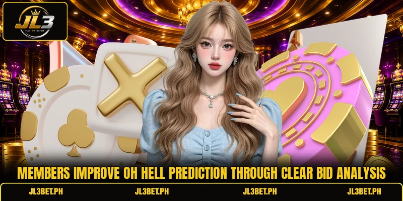 Members improve oh hell prediction through clear bid analysis Members improve oh hell prediction through clear bid analysis