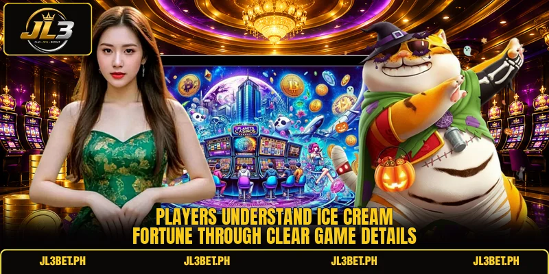 Players understand Ice Cream Fortune through clear game details