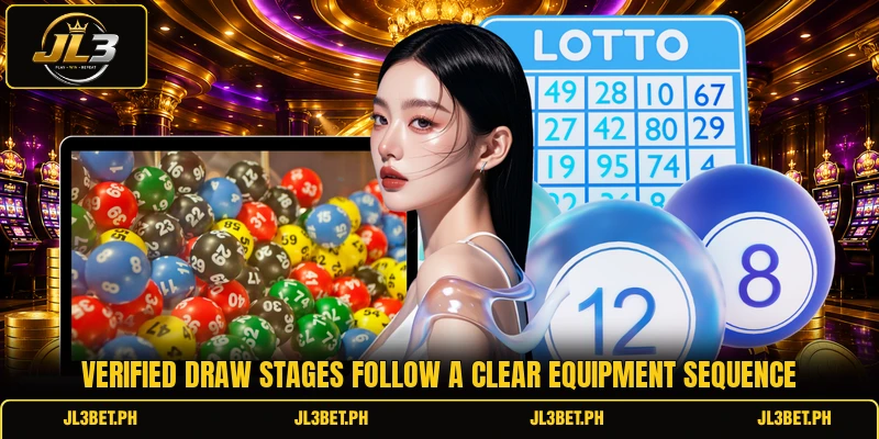 Verified draw stages follow a clear equipment sequence